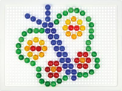 Lena insteekmozaïekset 10 mm transparant 140 stuks