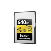 Lexar Pro Gold 640GB 4.0 CFexpress Type A VPG400 - R1800/W1650 MB/s - thumbnail
