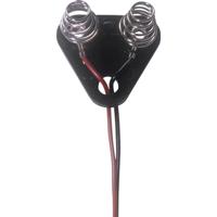 MPD DU1-M-306 Batterijclip Veercontact, Kabel (l x b x h) 29 x 27 x 2 mm - thumbnail