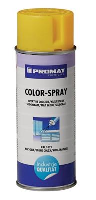 Promat/Tecwerk Kleurspray | raapgeel | zijdemat | RAL 1021 | 400 ml | spuitbus - 4000354205