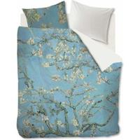 Beddinghouse x Van Gogh Museum Almond Blossom Dekbedovertrek Blauw - thumbnail