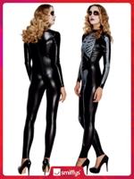 Fever sexy Skeletten catsuit - thumbnail