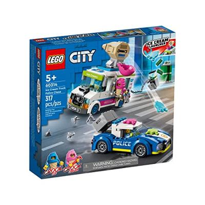 Lego city - 60314 ice cream launcher met politiewagen - thumbnail