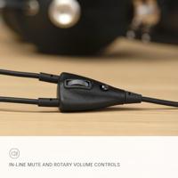 Meze Audio 99 Classic Headset + Boom Mic Walnoot Goud - thumbnail