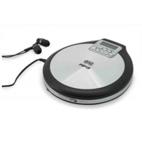 Soundmaster CD9220, CD-speler draagbare batterij aangedreven CD, CD-R, CD-RW, MP3 functie van opladen van de batterij, functie bas versterkt, zwart-grijs - thumbnail