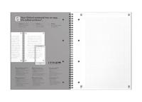 Spiraalblk oxf international notebk a4+ rt 5x5 zw | 5 stuks - thumbnail