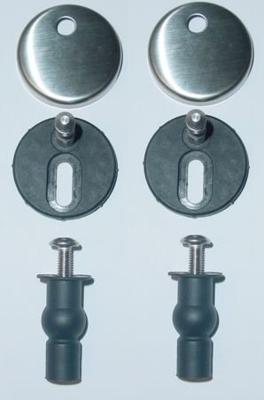 Quick-Release Zitting Luxe Bevestigingset Compleet Aqua Splash