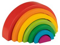 Playtive Houten Montessori vormen (Houten regenboog) - thumbnail