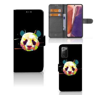 Samsung Galaxy Note 20 Leuk Hoesje Panda Color Samsung Galaxy Note 20 Leuk Hoesje Panda Color