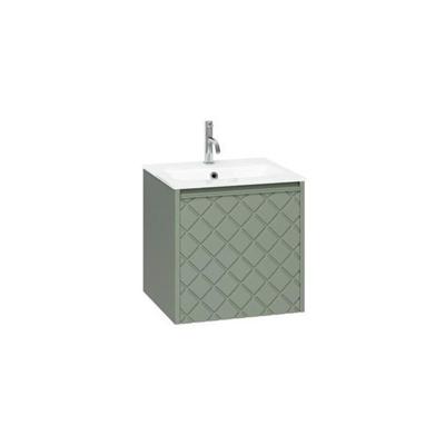 Crosswater Glide II Wastafel inbouw - zonder kraangat - 50x45x1cm - glas - wit GL0510SIW_V2