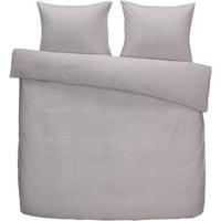 Dekbedovertrek Luxor - taupe - 200x200/220 cm - Leen Bakker - thumbnail