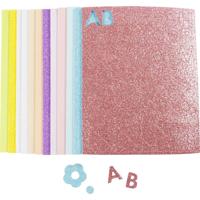 Creativ Company Foam vellen, afm 14x25 cm, dikte 2 mm, pastelkleuren, 12 vel/ 1 doos - thumbnail