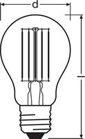 OSRAM HOMELIGHTING 4058075466050 LED-lamp Energielabel D (A - G) E27 Peer 11 W = 100 W Neutraalwit (Ø x l) 60 mm x 105 mm 1 stuk(s) - thumbnail
