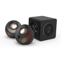 Creative Labs Creative Pebble X Plus luidspreker set 8 W Zwart 2.1 kanalen - thumbnail