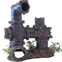 Polyresin ornament buizen 21 cm Gebr de Boon - Gebr de boon - thumbnail