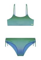Shiwi Zomer bikini meisjes - groen glitter - Liv - scoop set - thumbnail