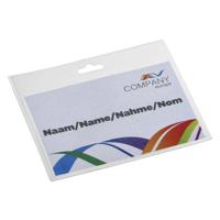 Badge - pashouder Europel gesloten 90x60mm | 24 stuks - thumbnail