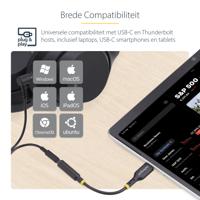 VGA-kabel Startech USBCAUDIO2 Zwart - thumbnail