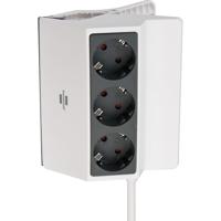 Brennenstuhl 1150070 Stekkerdoos Wit 1 stuk(s) - thumbnail