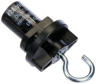 SLV 3-Fase adapterS-Track adapter met haak zwart - 175190 - thumbnail