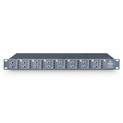 Palmer PAN 16 19 inch 8-kanaals passieve DI box