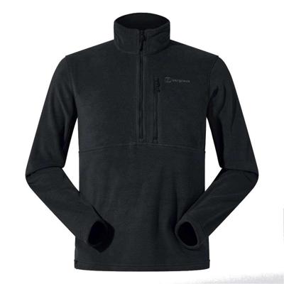 BERGHAUS Prism Half Zip Polartec® Fleece - Polar sweatshirt voor heren, maat L (zwart)