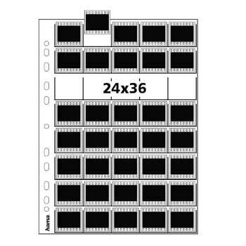 Hama Negatief-hoesjes, PP, helder, 24x36 mm, 25 st.