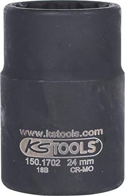 KS Tools 150.1702 3/4 12-kant aandrijfaskrachtsteekvoet, 24 mm