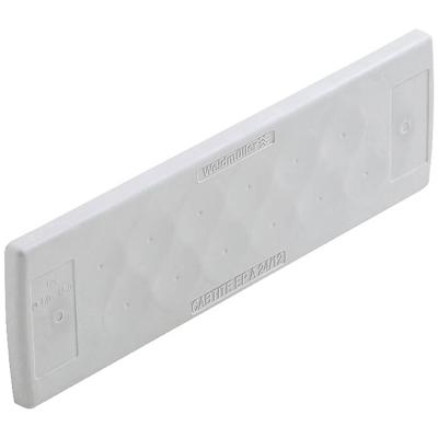 Weidmüller CABTITE EP A 24/12 GY Kabeldoorvoeringsplaat Plaatdikte (max.) 2.5 mm Thermoplast Grijs 10 stuk(s)