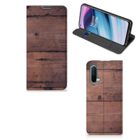 OnePlus Nord CE 5G Book | Wallet Case | Old Wood - thumbnail