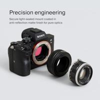Urth Lens mount adapter: compatibel met M42 lens naar Sony E camera body (verlengbaar) - thumbnail