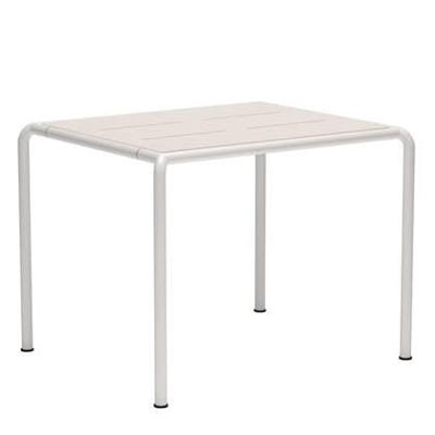 Houe Avanti tuintafel 83x98 cm Muted White Aluminium