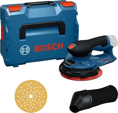 Bosch Blauw GEX 12V-150-3 Accu-excenterschuurmachine | Solo in L-Boxx | Zonder Accu en Lader - 0601373301