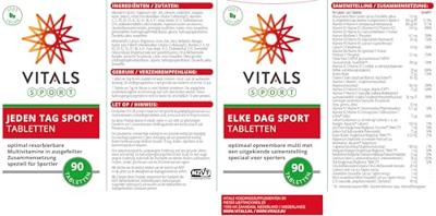 Vitals Elke Dag Sport Tabletten - thumbnail