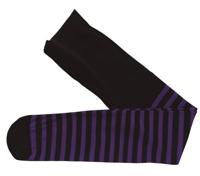 Panty kind paars/zwart - thumbnail