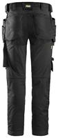 Snickers Workwear 6241 Stretch Werkbroek met holsterzakken zwart - maat 56 - thumbnail