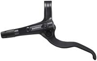 Shimano remgreep links mt401 zwart voor hydro schijfrem - thumbnail