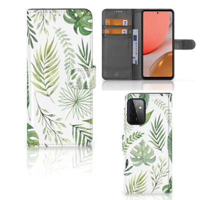 Samsung Galaxy A72 Hoesje Leaves Samsung Galaxy A72 Hoesje Leaves