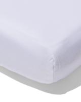 HEMA Topper hoeslaken 180x200cm zacht katoen wit (wit) - thumbnail
