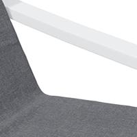 Relaxstoel stof donkergrijs - thumbnail