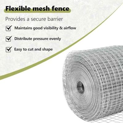 VidaXL Afrasteringspaal zilver 10 x 1,6 m (25 x 25 mm gaas) staal