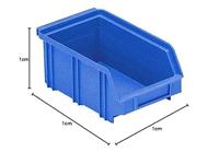 Erro Storage Stapelbakken B2 blauw - 166002BL 166002BL - thumbnail