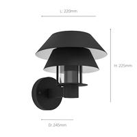 Eglo Moderne buitenlampChiappera zwart - 900287 - thumbnail