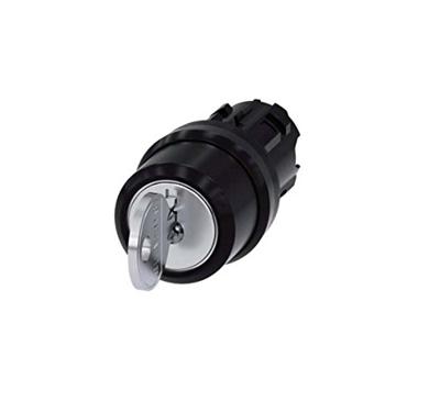 Siemens SIRIUS ACT 3SU1000-4BL11-0AA0 Sleutelschakelaar Kunststof frontring Zwart 2 x 45 ° 1 stuk(s) Siemens SIRIUS ACT 3SU1000-4BL11-0AA0 Sleutelschakelaar Kunststof frontring Zwart 2 x 45 ° 1 stuk(s)