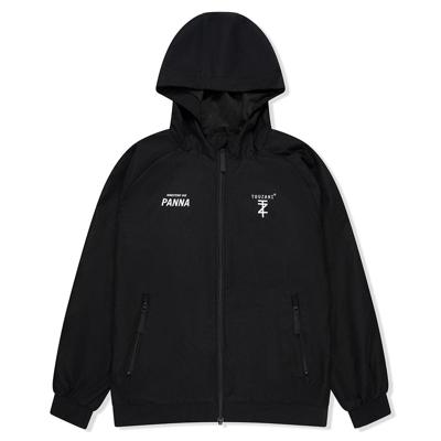 Touzani Beni Windjack Kids Zwart Wit