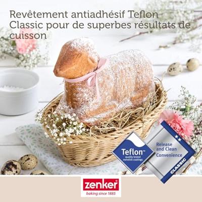Set van 2 3D cakevormen - ZENKER - Speciaal Seizoen - Paaslamvorm - 900 ml