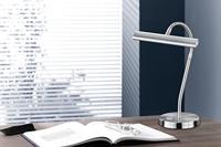 Trio Led bureau leeslampCurtis messing mat - 579790108 - thumbnail