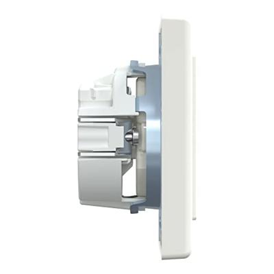 Merten MEG2301-1519 Wandcontactdoos System M Polar-wit 1 stuk(s) Merten MEG2301-1519 Wandcontactdoos System M Polar-wit 1 stuk(s)