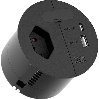 Bachmann 938.207 Stekkerdoos (inbouw) Zwart 1 stuk(s) Bachmann 938.207 Stekkerdoos (inbouw) Zwart 1 stuk(s)