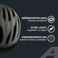 Olympic Sportswear Alpina sports race helm path 55-59 mat grijs - thumbnail